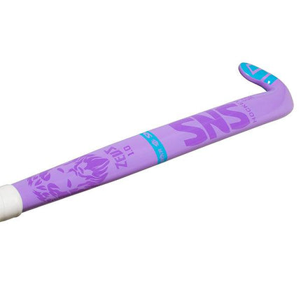 SNS Zeus 1.0 Composite Hockey Stick (XL Curve - Drag) Purple - Mill Sports 