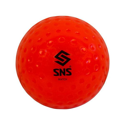 SNS Match Dimple Hockey Ball (Orange) - Mill Sports 