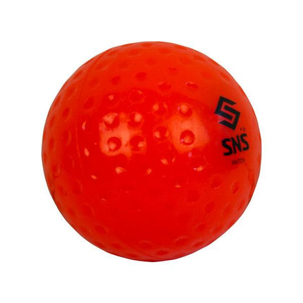 SNS Match Dimple Hockey Ball (Orange) - Mill Sports 