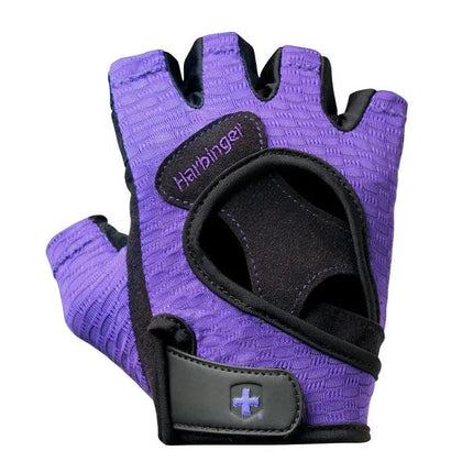 Women's FlexFit Wash&Dry Gloves (Black+Purple)