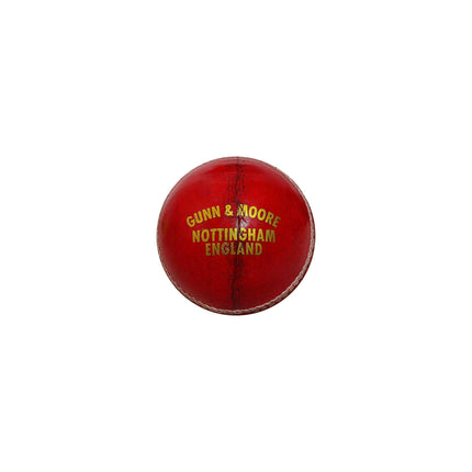 GM Clubman Leather Cricket Ball (Red) Mill Sports 