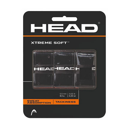 HEAD XTREME SOFT OVER GRIP (BLACK) - Mill Sports 